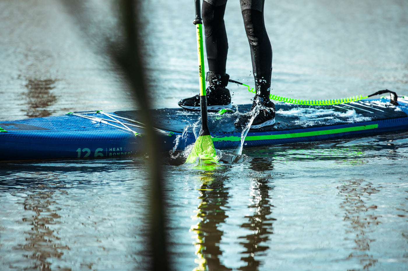 JOBE FIBERGLASS SUP PADDLE  3-PARTS