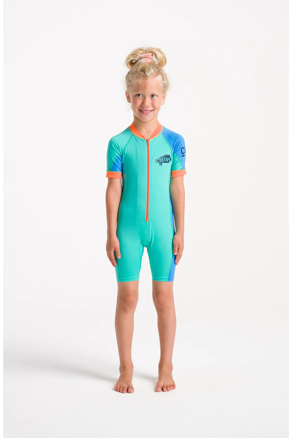 C Skins NuWave UV Sunsuit Shorty Kids