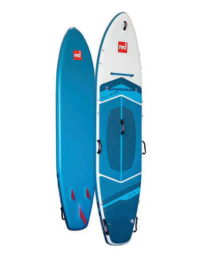 12'0" ALL RIDE MSL INFLATABLE PADDLE BOARD PACKAGE -Hybrid Tough