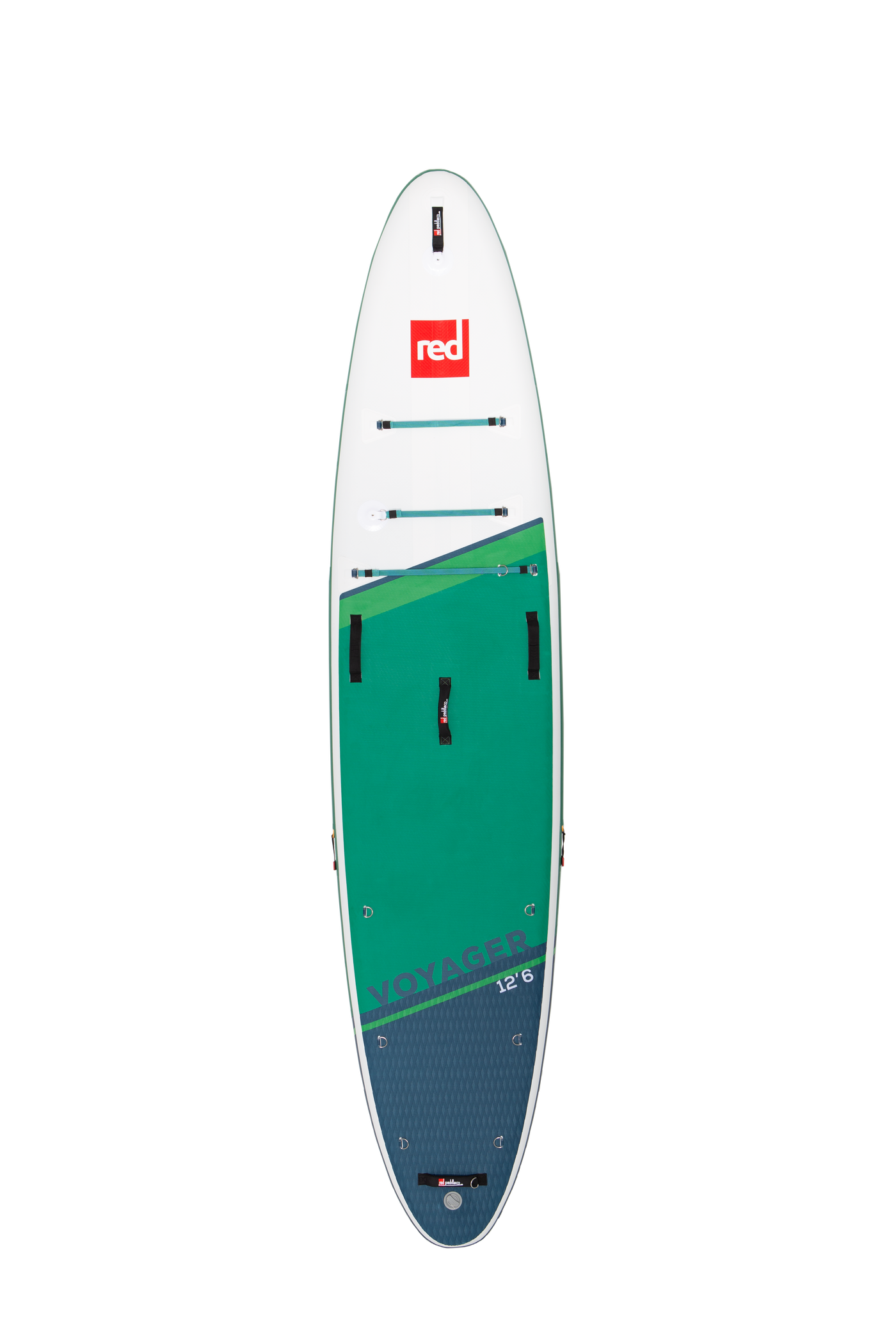 Red Paddle Co 12'6" Voyager plus HT MSL Inflatable Paddle Board Package