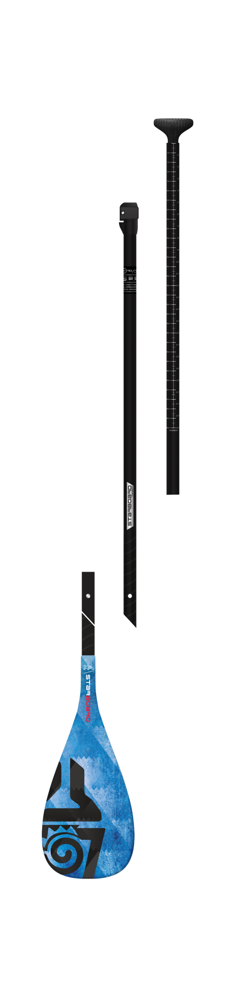29 – Paddle SUP M Blue Tech Tiki Enduro Starboard TECH TIKI gamer】STARBOARD 【Light mm, S35 3-Piece, サーフィン・ボディボード