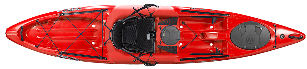 Wilderness Systems - Tarpon 120 - Red - Windermere Canoe Kayak